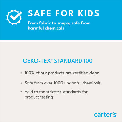 Carter's Toddler Boys Short Sleeve Regular Fit Henley Shirt