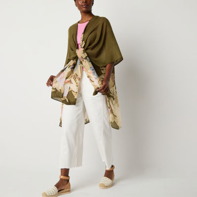 a.n.a Bordered Wrap