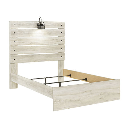 Signature Design By Ashley Cambeck Panel Bed, One Size, White