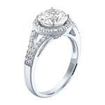 Limited Time Special!! Womens Lab Created White Sapphire Sterling Silver Cocktail Ring