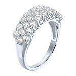 Limited Time Special!! Lab Created White Sapphire Sterling Silver Band
