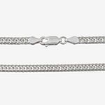 Made in Italy Sterling Silver 20 Inch Solid Curb Chain Necklace