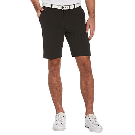 PGA TOUR 9 Inch Mens Stretch Fabric Golf Short, 36, Black