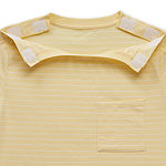 Arizona Womens Juniors Crew Neck Short Sleeve Adaptive T-Shirt