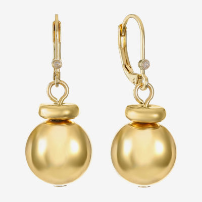 Monet Jewelry Gold Tone Womens Drop Earrings