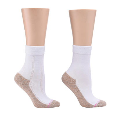Dr.Motion Copper Infused Diabetic 2 Pair Crew Socks Womens JCPenney