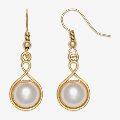 Mixit Hypoallergenic Simulated Pearl Drop Earrings