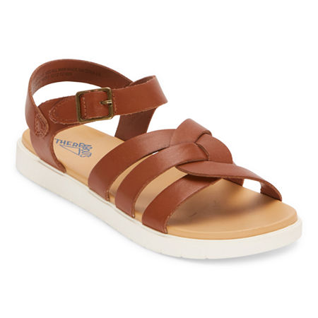  Thereabouts Alana Girls Adjustable Strap Footbed Sandals