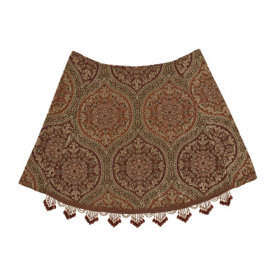 Queen Street Harvena Rod Pocket Waterfall Valances