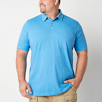 betreuren mogelijkheid Walter Cunningham St. John's Bay Big and Tall Mens Regular Fit Short Sleeve Pocket Polo Shirt  - JCPenney