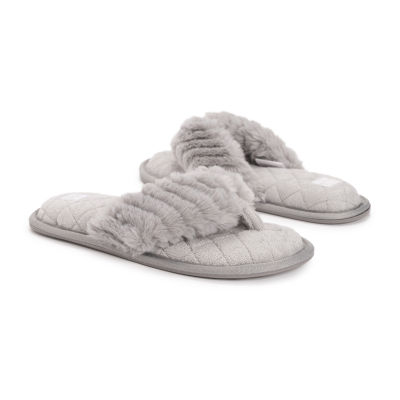 Muk Luks Womens Slip-On Slippers