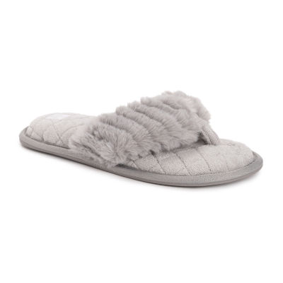 Muk Luks Maren Thong Womens Slip-On Slippers