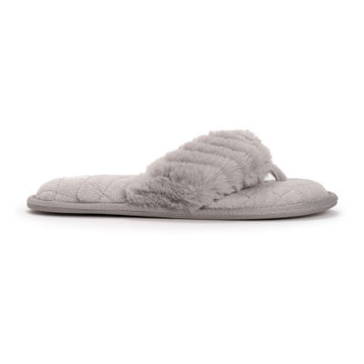 Muk Luks Womens Slip-On Slippers