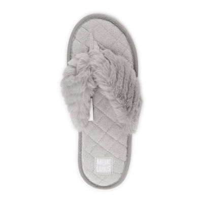 Muk Luks Womens Slip-On Slippers