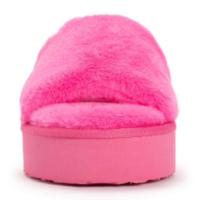 Muk Luks Womens Memory Foam Slip-On Slippers