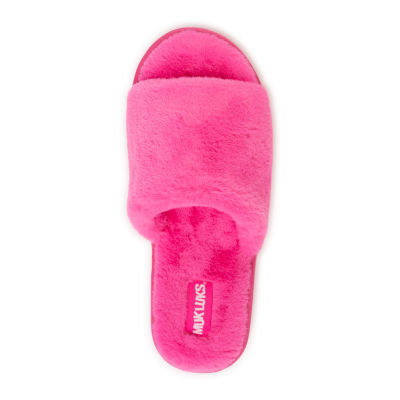 Muk Luks Womens Memory Foam Slip-On Slippers