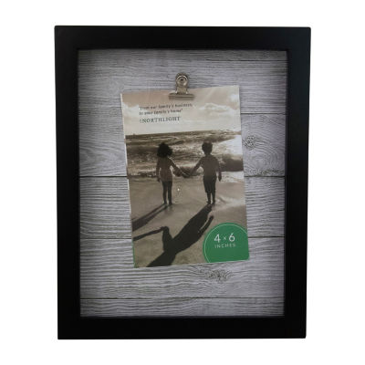 Northlight 4" X 6" Rectangular Frame With Photo Clip