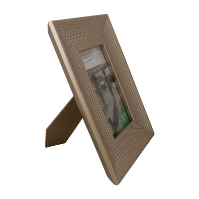 Northlight 4" X 6" Gold Honeycomb Tabletop Frame