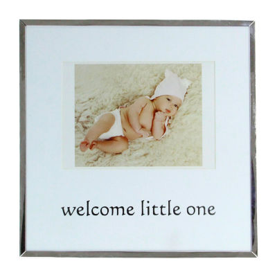 Northlight 4" X 6" Metallic Square Baby Tabletop Frame
