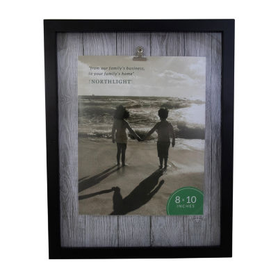 Northlight 8" X 10" Rectangular Frame With Photo Clip