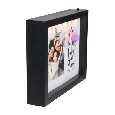 Northlight 4" X 4" Led Sweet Home Frame With Photo Clip