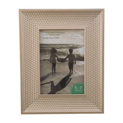 Northlight 5" X 7" Gold Honeycomb Tabletop Frame