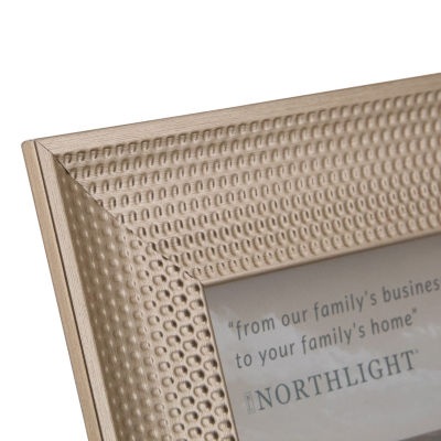Northlight 8" X 10" Gold Honeycomb Tabletop Frame