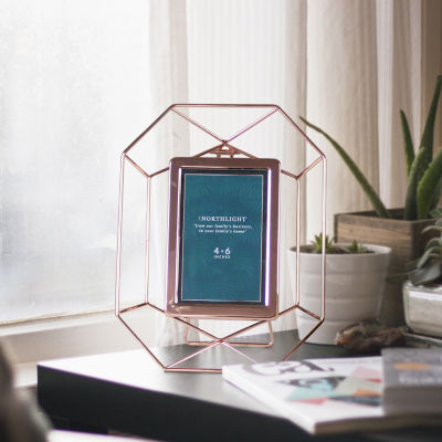 Northlight 4" X 6" Hexagonal Tabletop Frame