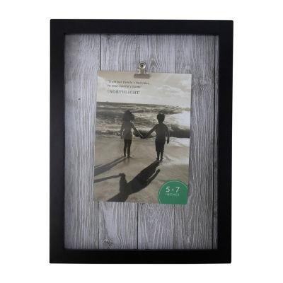 Northlight 5" X 7" Rectangular Frame With Photo Clip