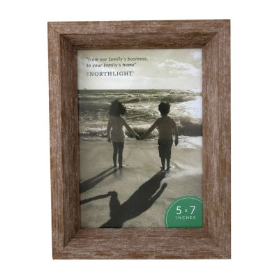 Northlight 5" X 7" Brown With Easel Back Tabletop Frame