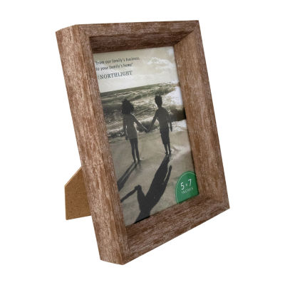 Northlight 5" X 7" Brown With Easel Back Tabletop Frame