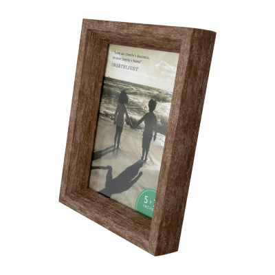 Northlight 5" X 7" Brown With Easel Back Tabletop Frame