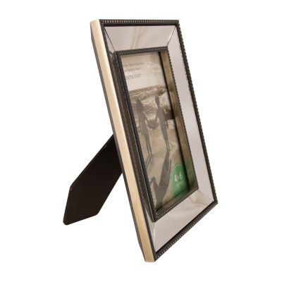 Northlight 6" X 4" Black Mirrored Tabletop Frame