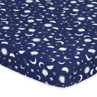 The Peanutshell Space 3-pc. Playard Sheet