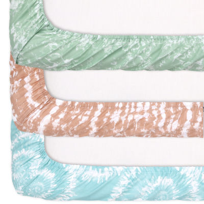 The Peanutshell Boho 3-pc. Playard Sheet