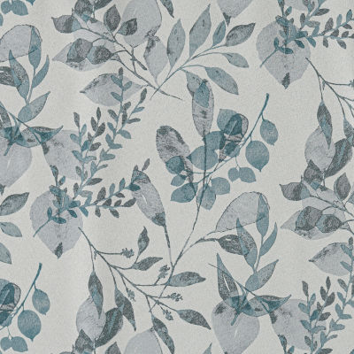 Sun Zero Percy Milford Print Grommet Top Energy Saving 100% Blackout Single Curtain Panel