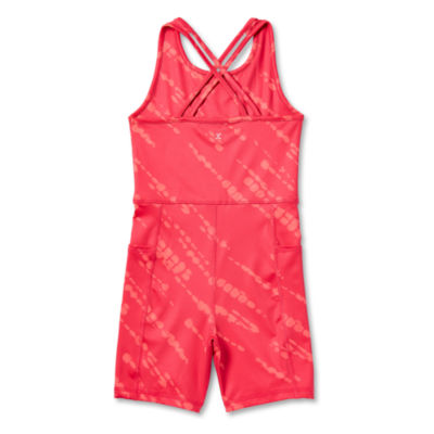 Xersion Little & Big Girls Sleeveless Bodysuit