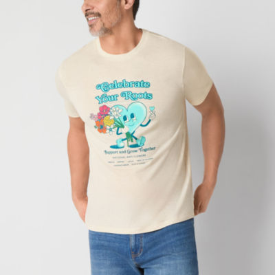 Hope & Wonder Asian American Pacific Islander Adult Short Sleeve 'Celebrate Your Roots' Graphic T-Shirt