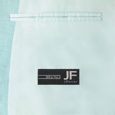 J. Ferrar Mens Big and Tall Stretch Fabric Classic Fit Sport Coat