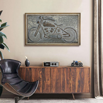 Cheungs Motorcycle Metal Wall Art