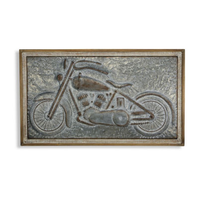 Cheungs Motorcycle Metal Wall Art