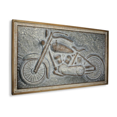 Cheungs Motorcycle Metal Wall Art