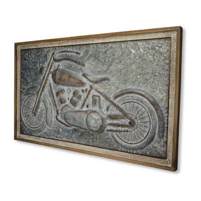 Cheungs Motorcycle Metal Wall Art