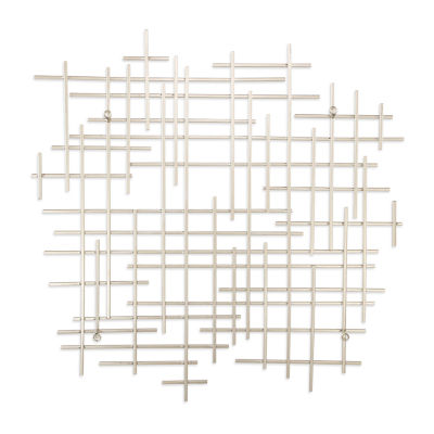 Iquara Small Abstract Metal Wall Art