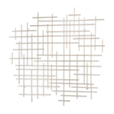 Iquara Small Abstract Metal Wall Art