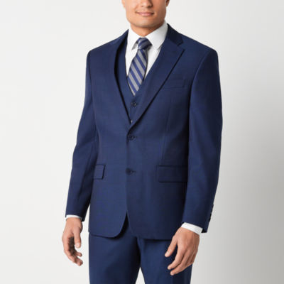Collection By Michael Strahan Mens Modern Fit Suit Separates Color Blue Jcpenney 