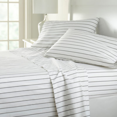 Home Expressions Cool and Crisp Cotton Percale Sheet Set