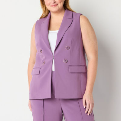Liz Claiborne Plus Womens Vest