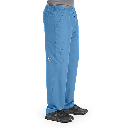 Skechers by Barco SK0215 Men's Scrub Pants, Small, Blue