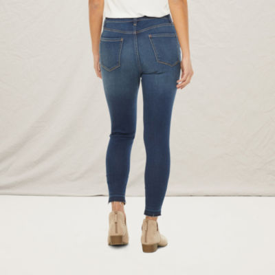 a.n.a Womens High Rise Ripped Jegging